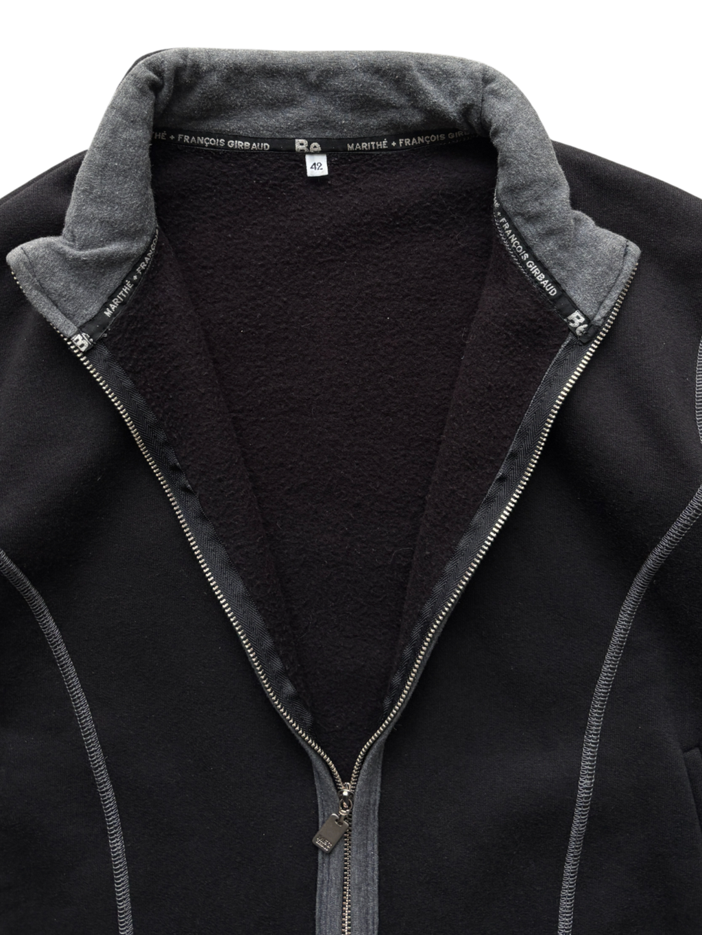MARITHÉ + FRANÇOIS GIRBAUD "BE DIFFERENT" ZIP UP JACKET