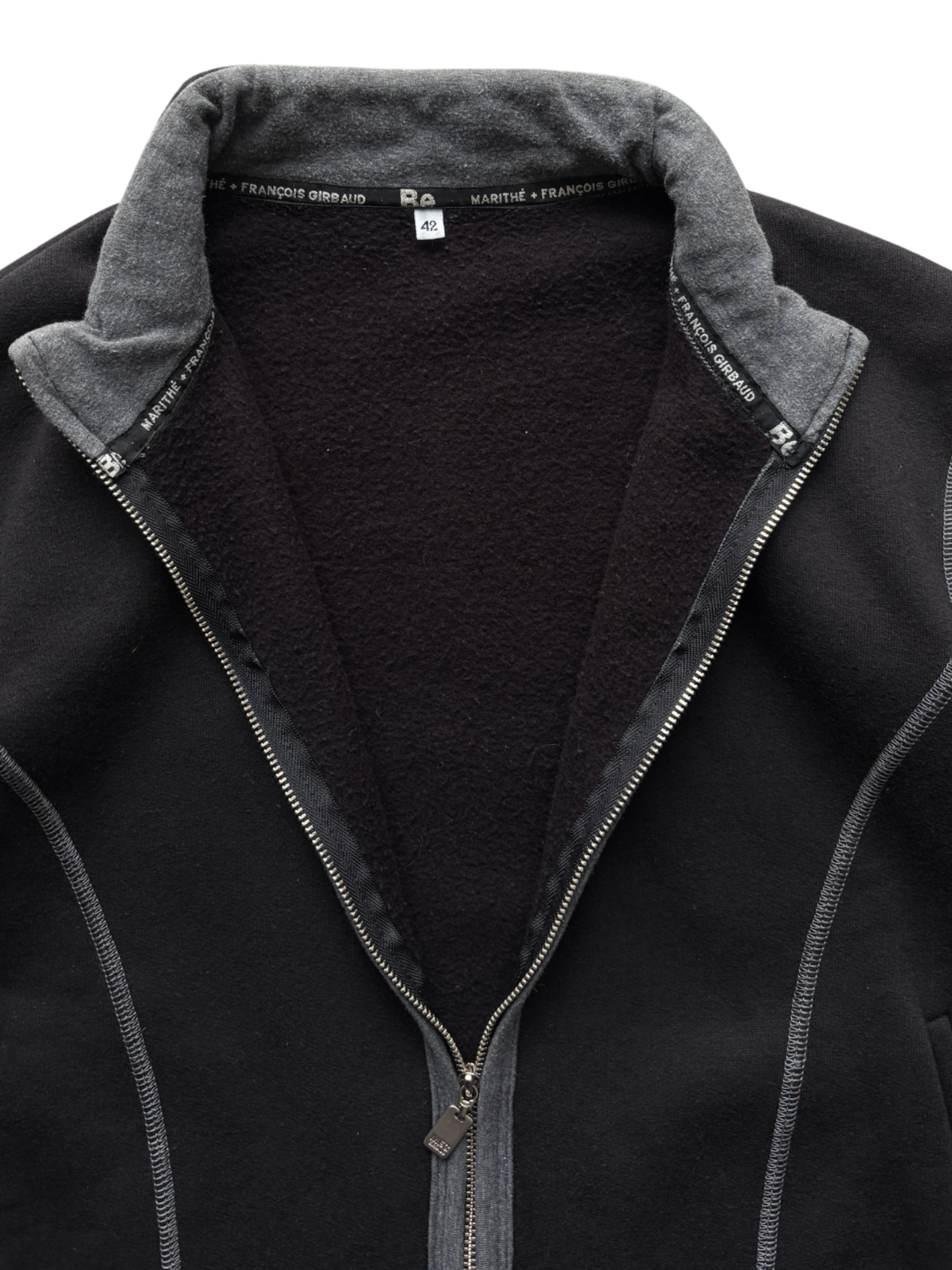 MARITHÉ + FRANÇOIS GIRBAUD "BE DIFFERENT" ZIP UP JACKET