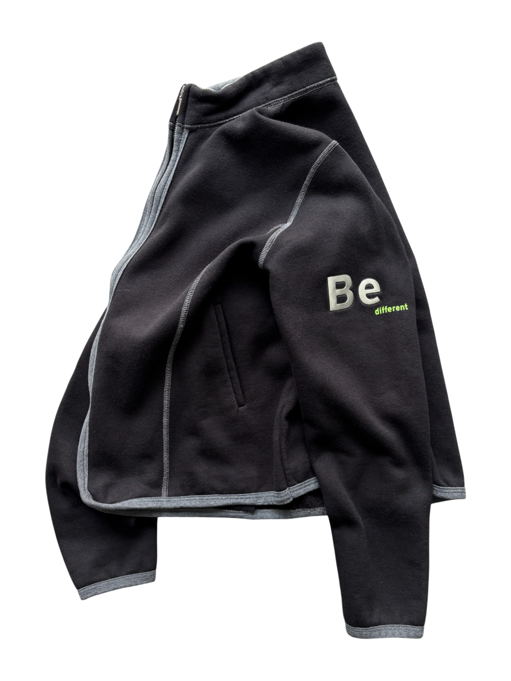 MARITHÉ + FRANÇOIS GIRBAUD "BE DIFFERENT" ZIP UP JACKET