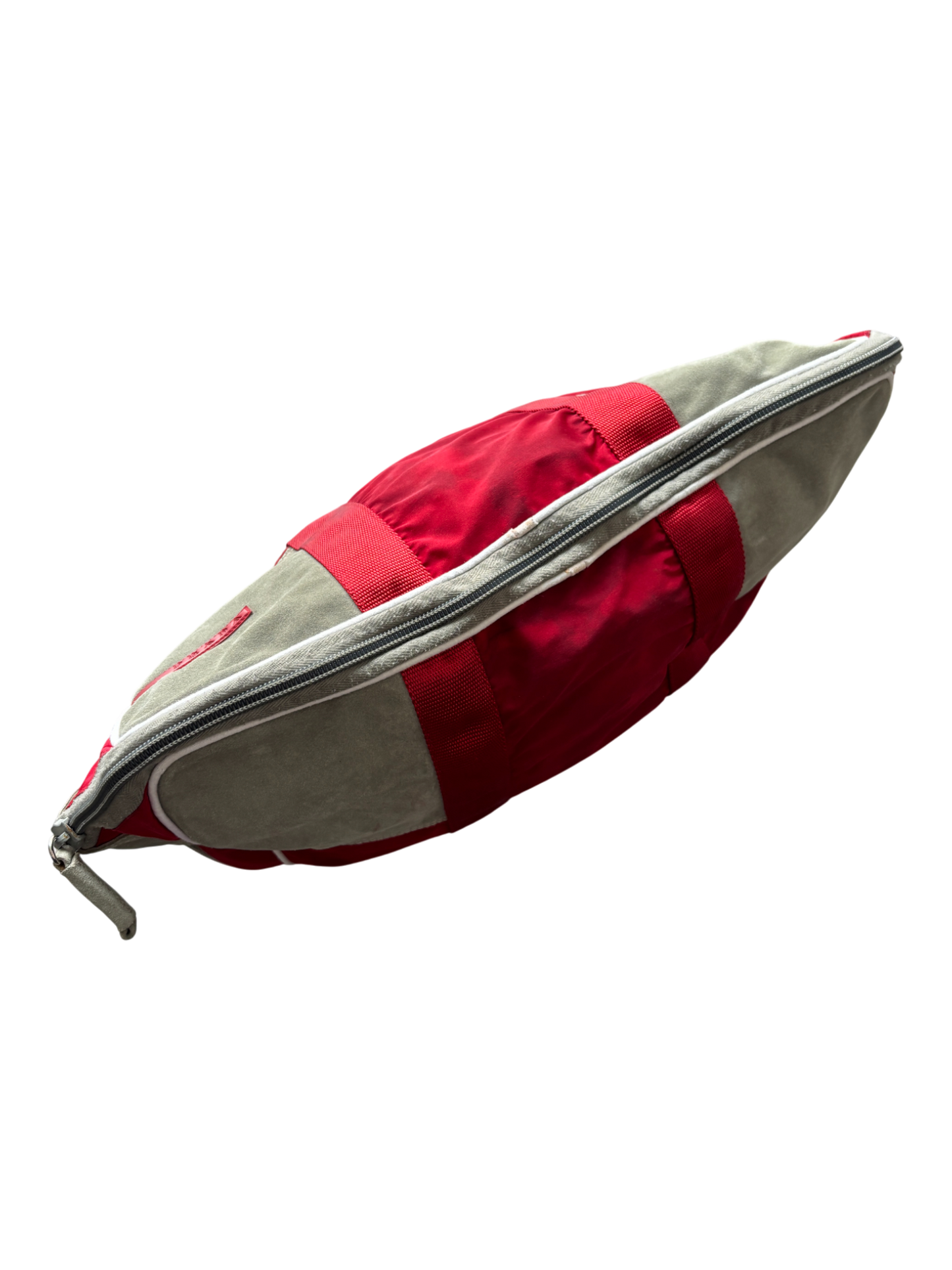 Early 2000's Prada Sport Red Bowling Shoulder Bag