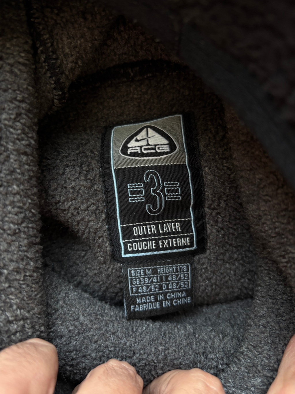 1999 Nike ACG "Ninja" Sherpa Fleece (M)