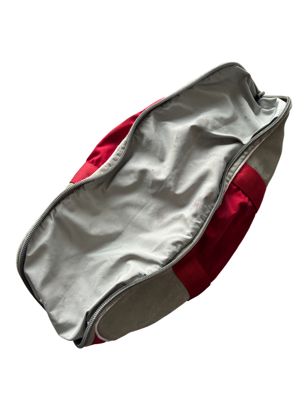 Early 2000's Prada Sport Red Bowling Shoulder Bag