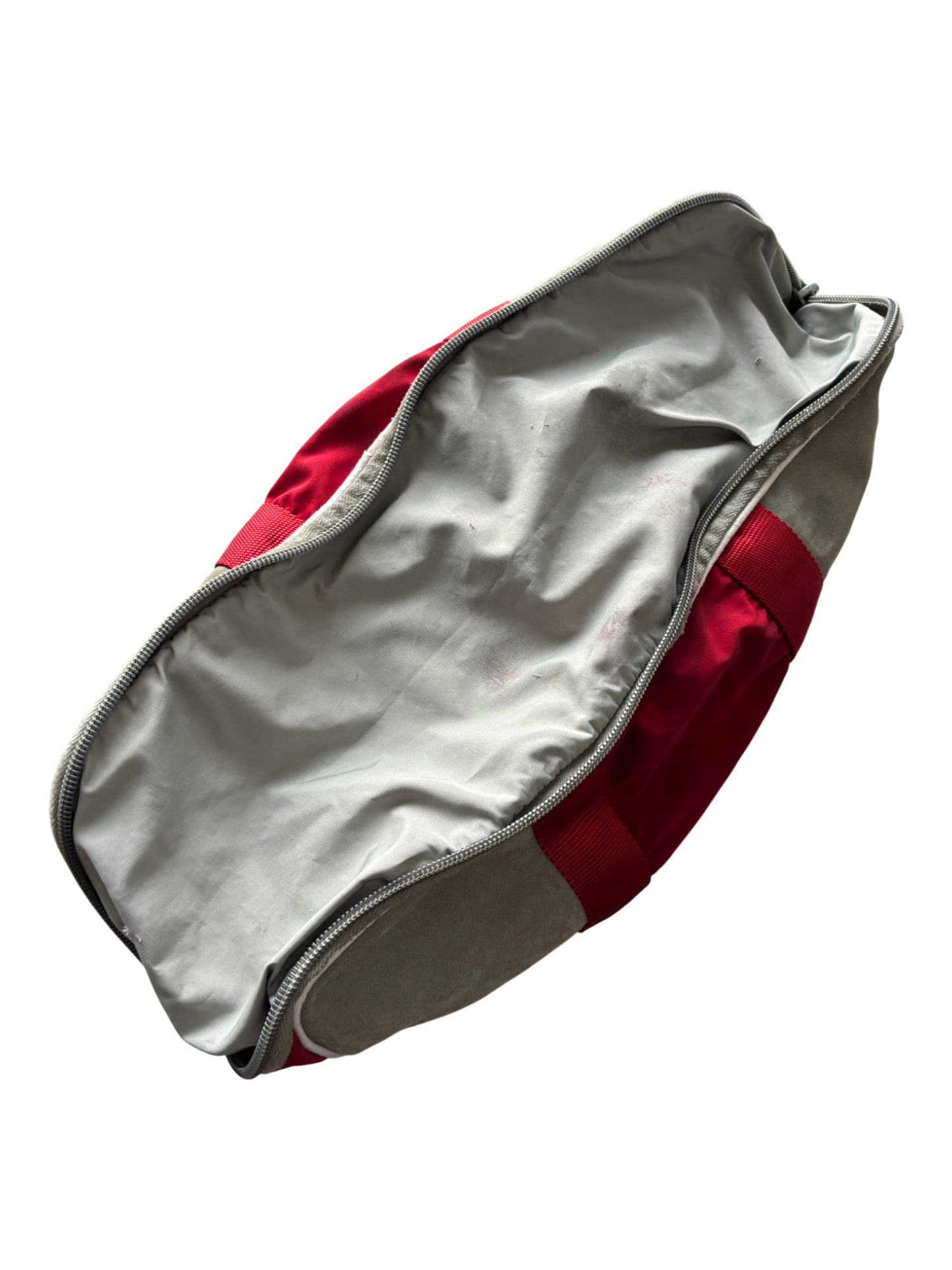 Early 2000's Prada Sport Red Bowling Shoulder Bag