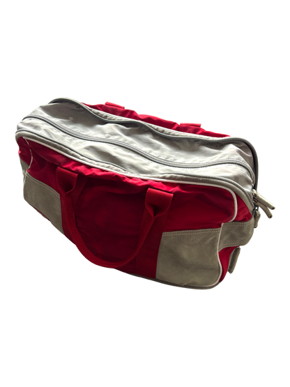 Early 2000's Prada Sport Red Bowling Shoulder Bag