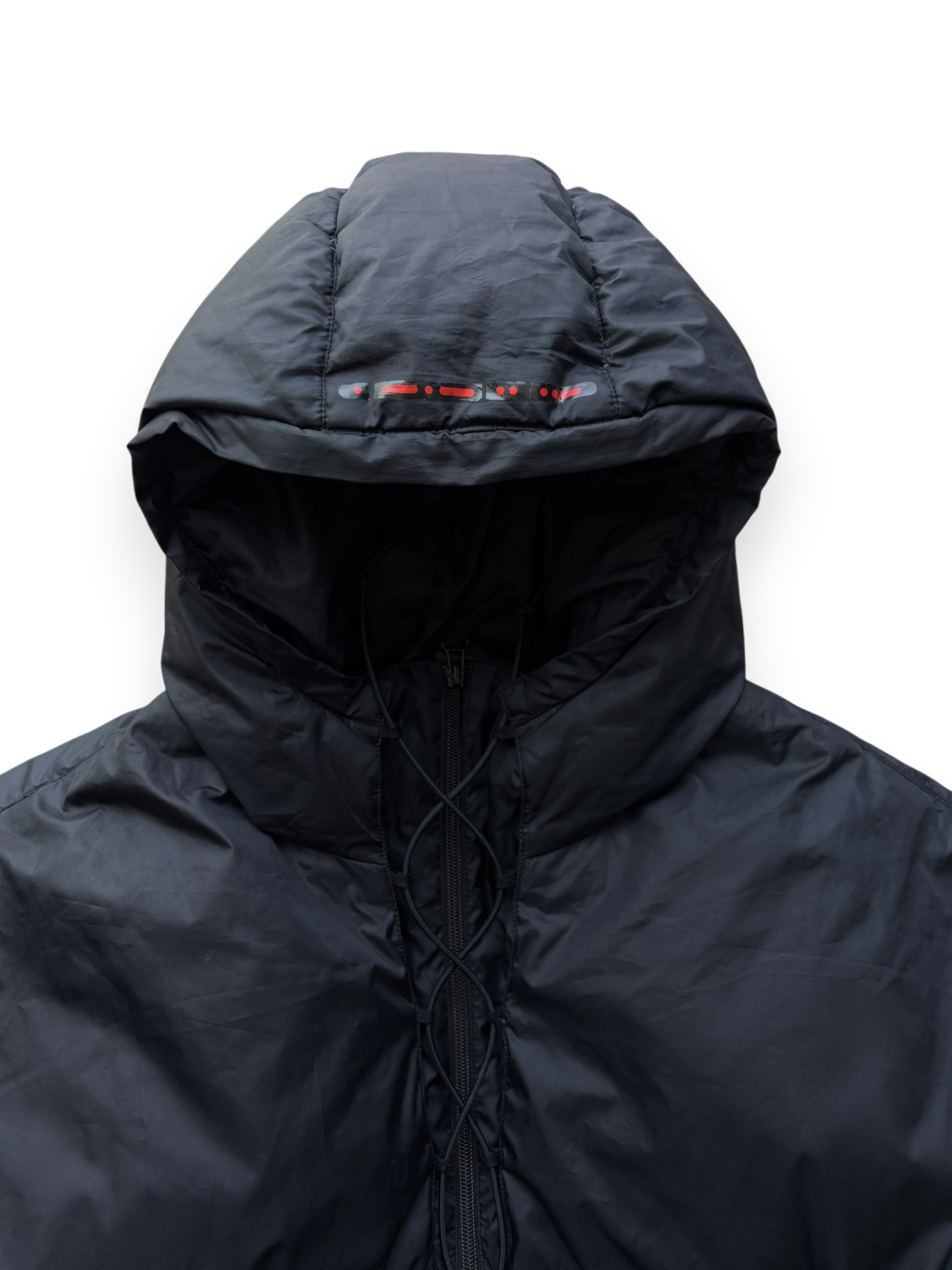2001 Nike Urban / Morse Code Center Pocket Puffer Jacket (L)
