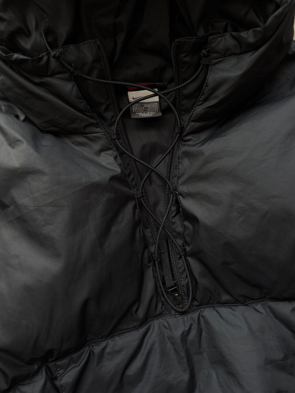 2001 Nike Urban / Morse Code Center Pocket Puffer Jacket (L)