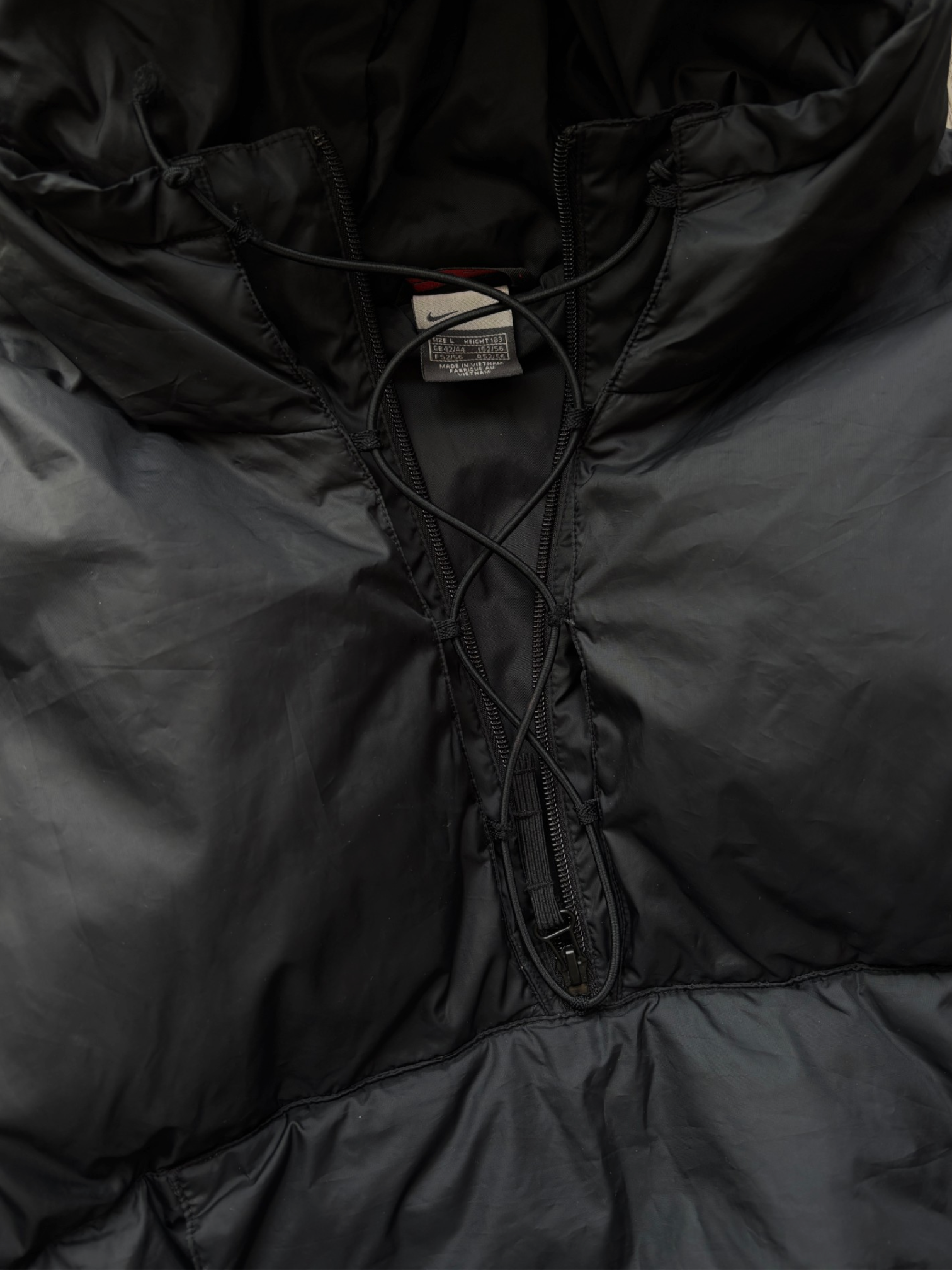 2001 Nike Urban / Morse Code Center Pocket Puffer Jacket (L)