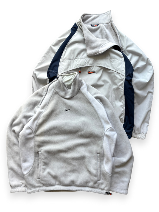 2000's Nike Reversible Fleece Sidewinder Jacket (M)