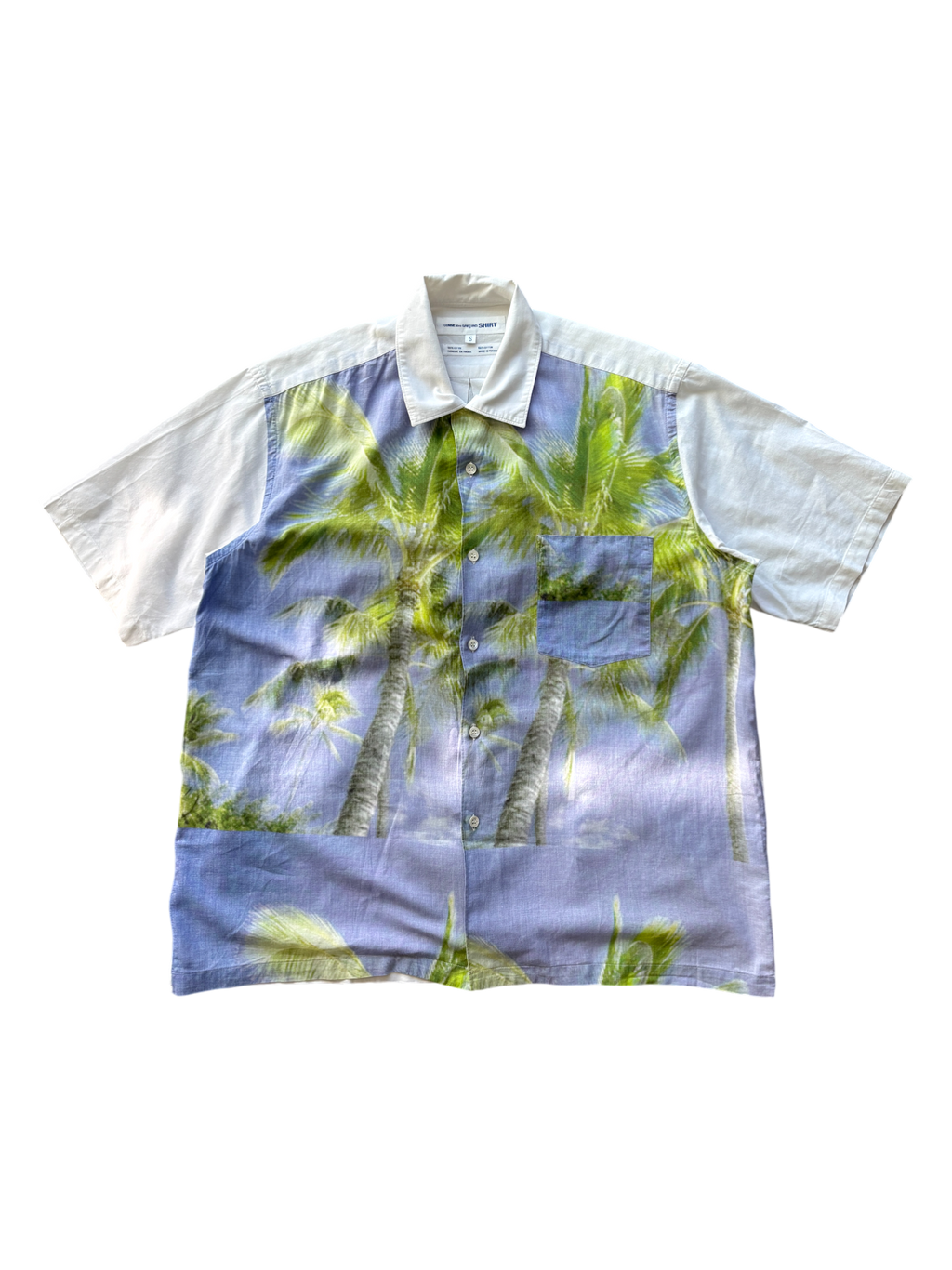 Comme Des Garçons Shirt Palm Tree Print Shirt (M)