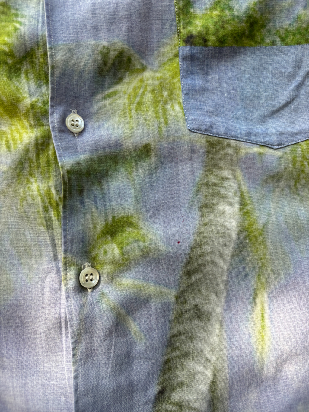 Comme Des Garçons Shirt Palm Tree Print Shirt (M)