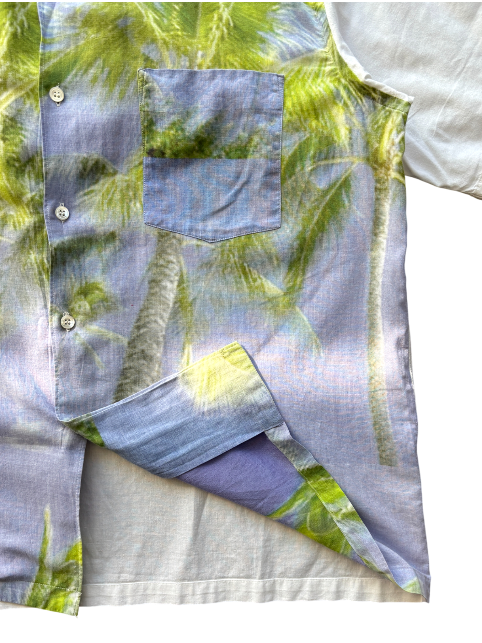 Comme Des Garçons Shirt Palm Tree Print Shirt (M)