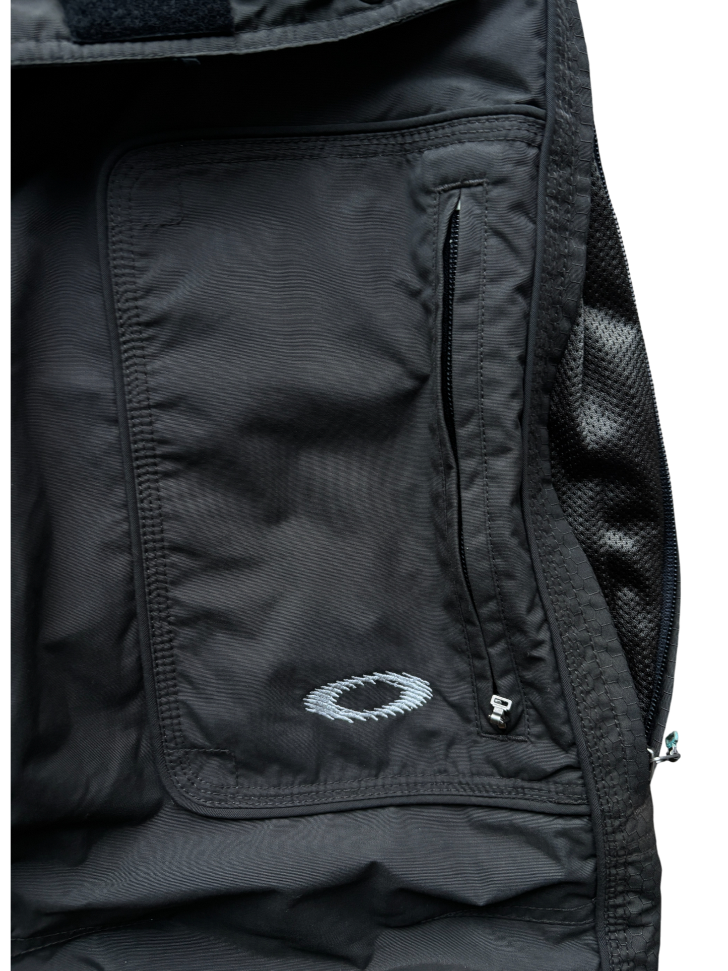 90'S OAKLEY SOFTWARE GREEN FOREST SKI PANTS