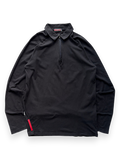 Early 2000's Prada Sport Stash Pocket Long Sleeve Polo (M)