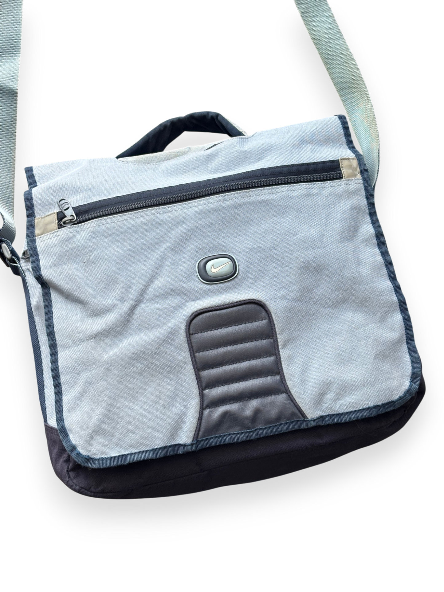 Early 2000's Nike Presto Baby Blue Messenger Bag