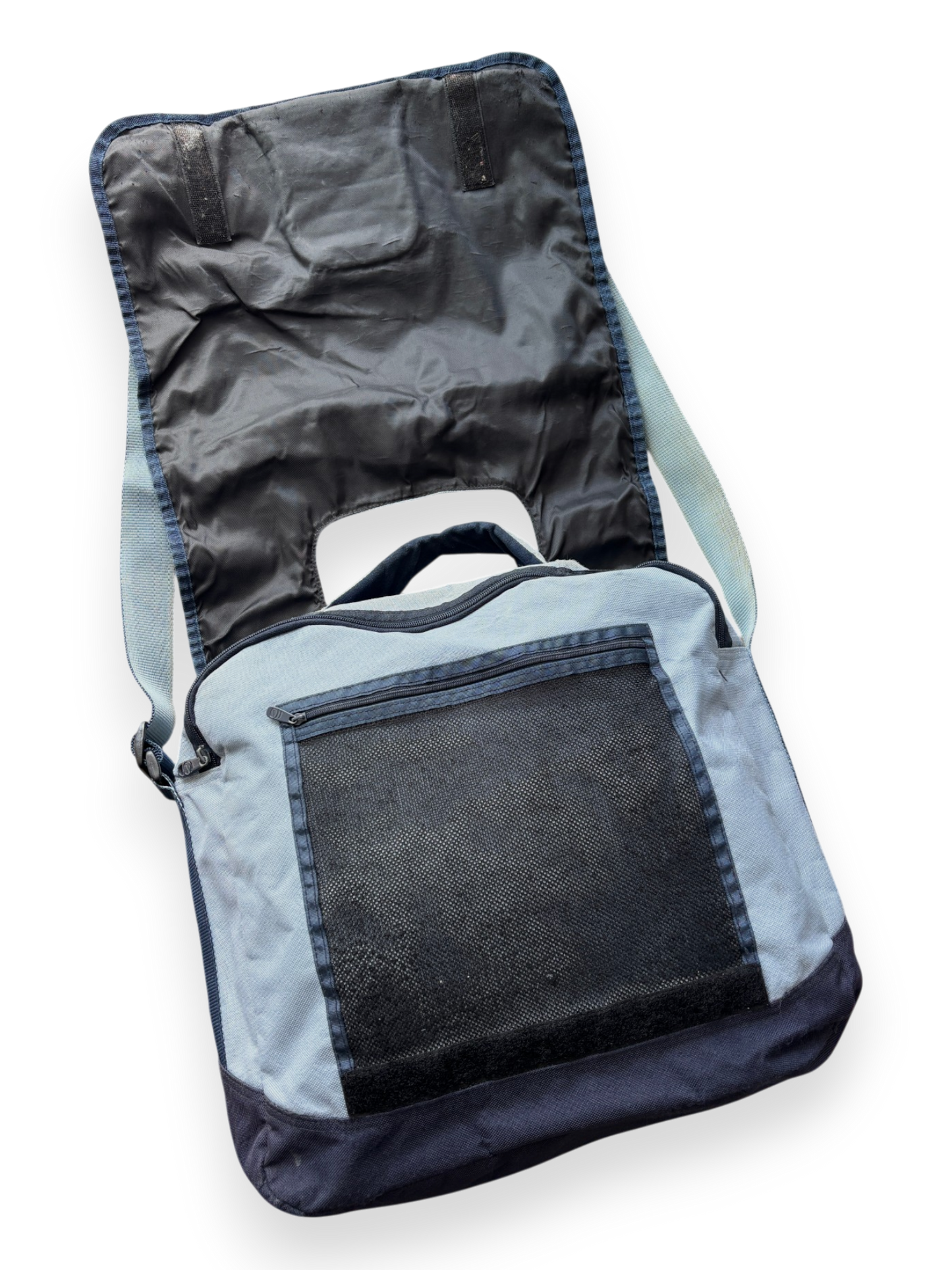 Early 2000's Nike Presto Baby Blue Messenger Bag