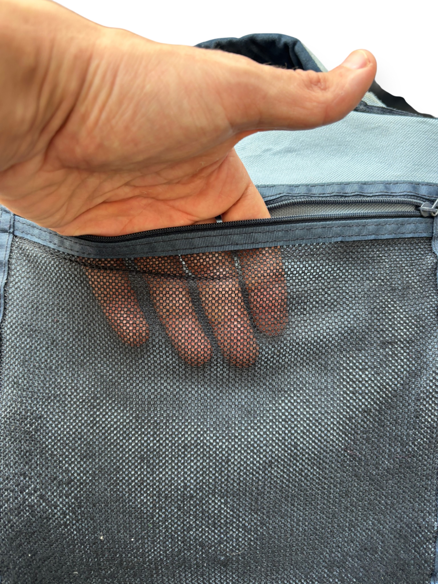 Early 2000's Nike Presto Baby Blue Messenger Bag