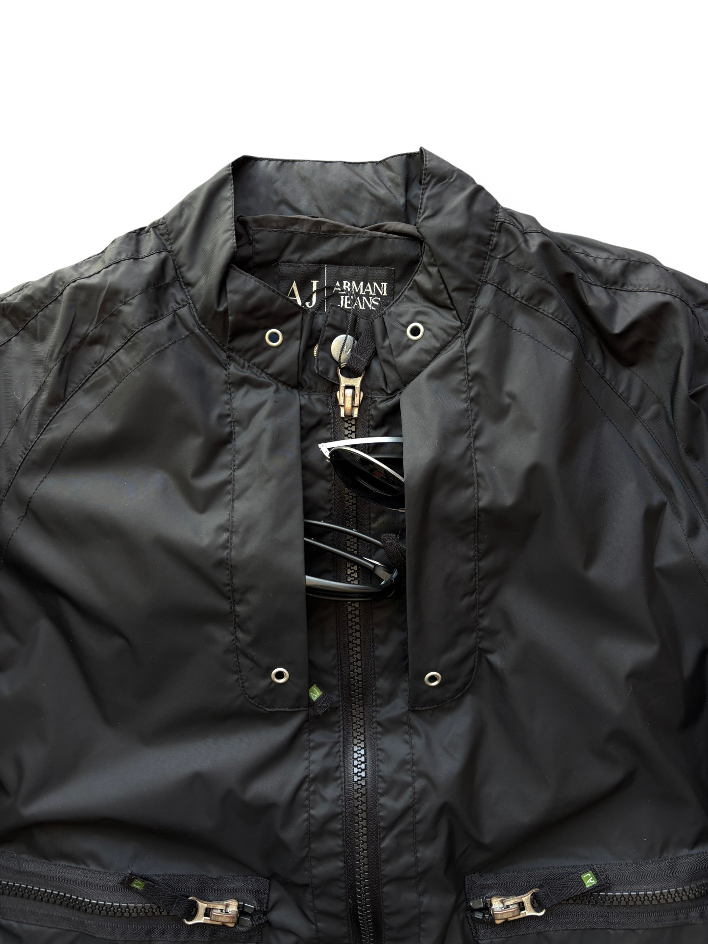 Early 2000's Armani Jeans "A/J" Stealth Pocket Jacket (M)