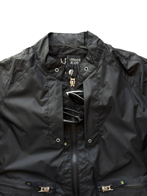 Early 2000's Armani Jeans "A/J" Stealth Pocket Jacket (M)
