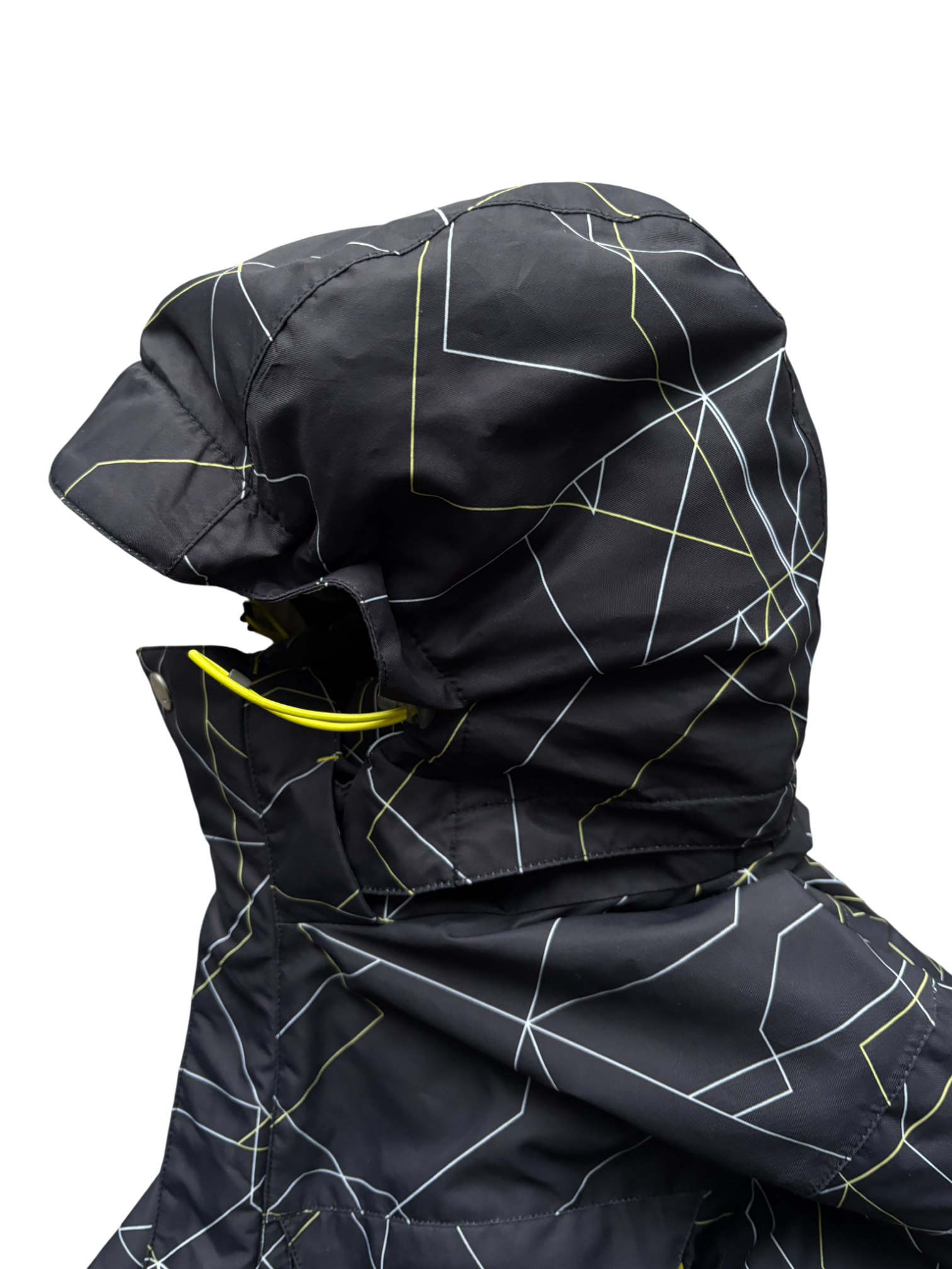 SALOMON BLACK/YELLOW SKI WATERPROOF JACKET
