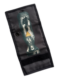 EARLY 00'S OAKLEY TRI-FOLD BOMB GRAPHIC LIGHT WALLET