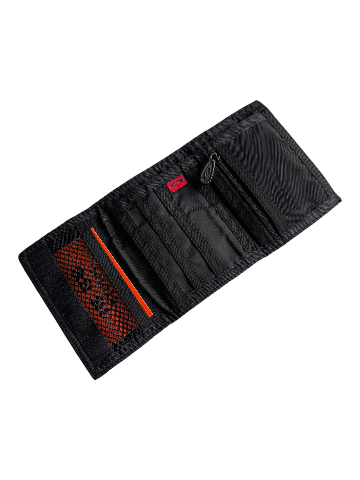 EARLY 00'S OAKLEY TRI-FOLD BOMB GRAPHIC LIGHT WALLET