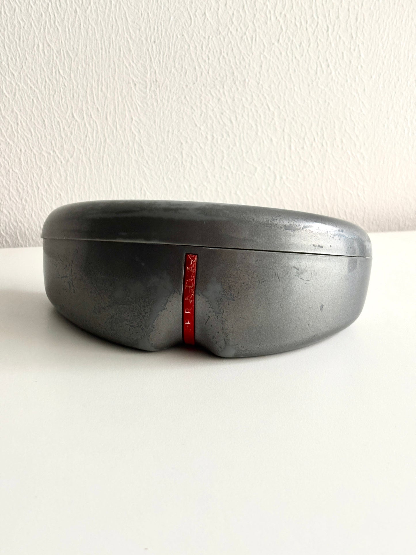 00's Prada Linea Rossa Black Mask Sunglasses