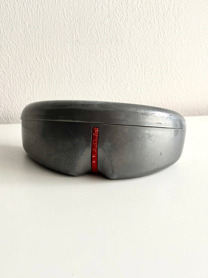 00's Prada Linea Rossa Black Mask Sunglasses