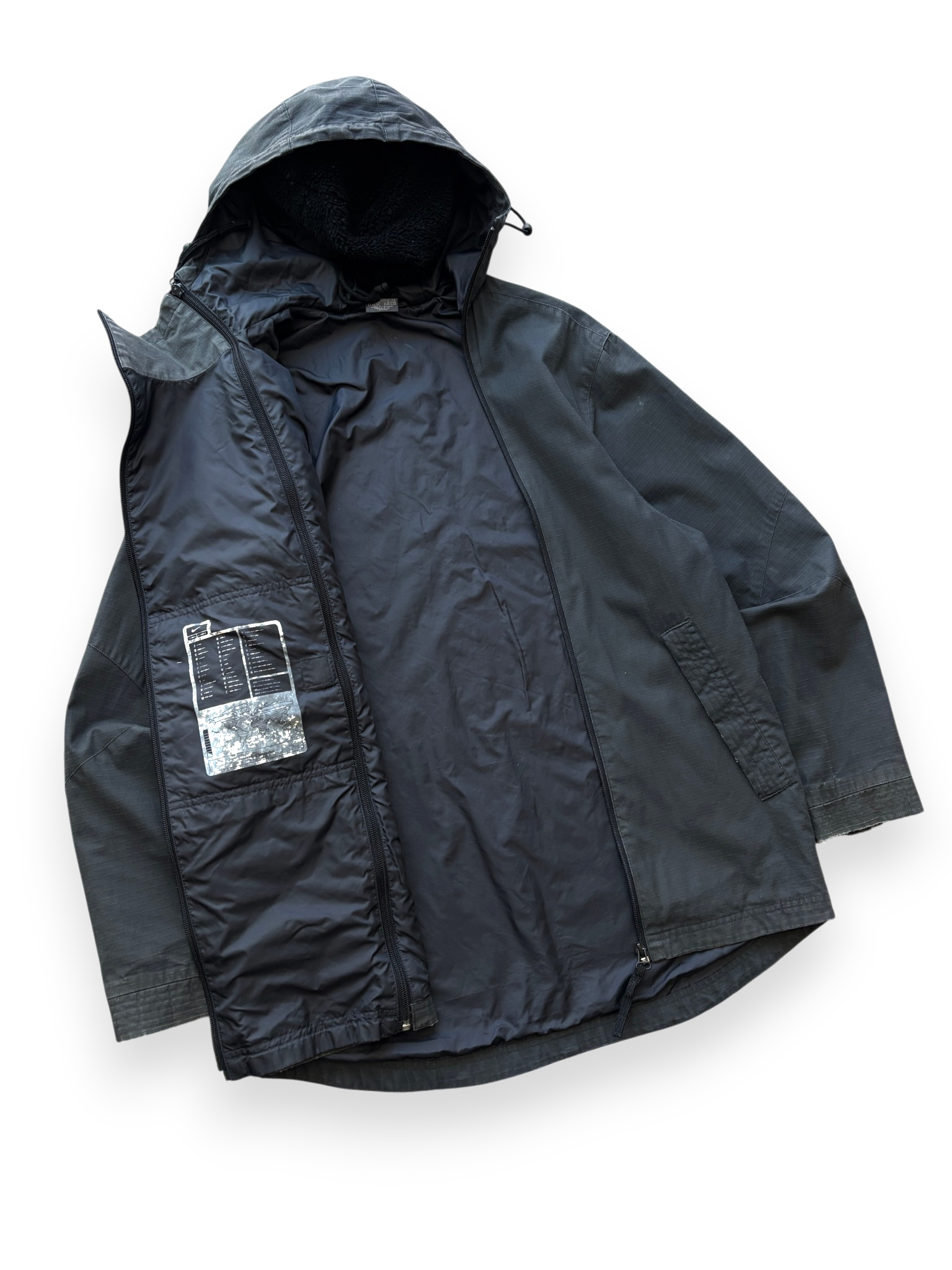 2003 Nike Urban / Morse Code Dual Zip Mp3 Jacket (M)