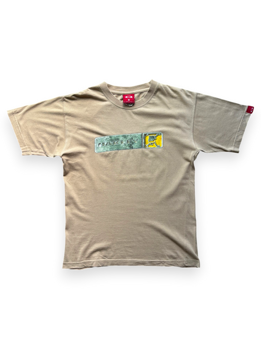 Early 2000's Oakley Spell Out / Skull Tee (S)