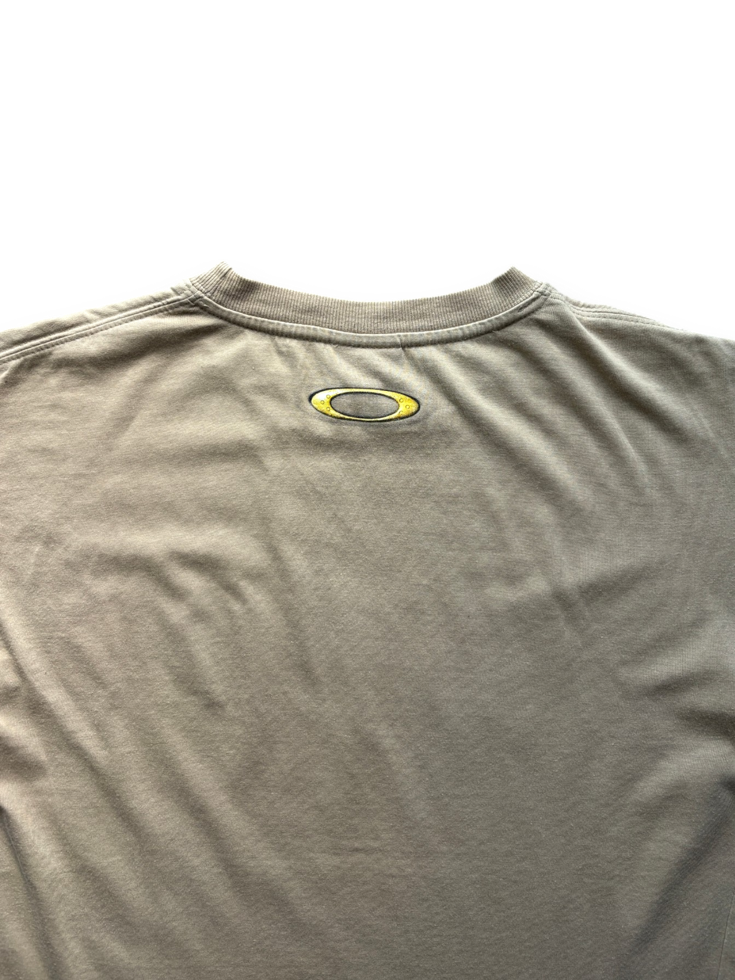 Early 2000's Oakley Spell Out / Skull Tee (S)