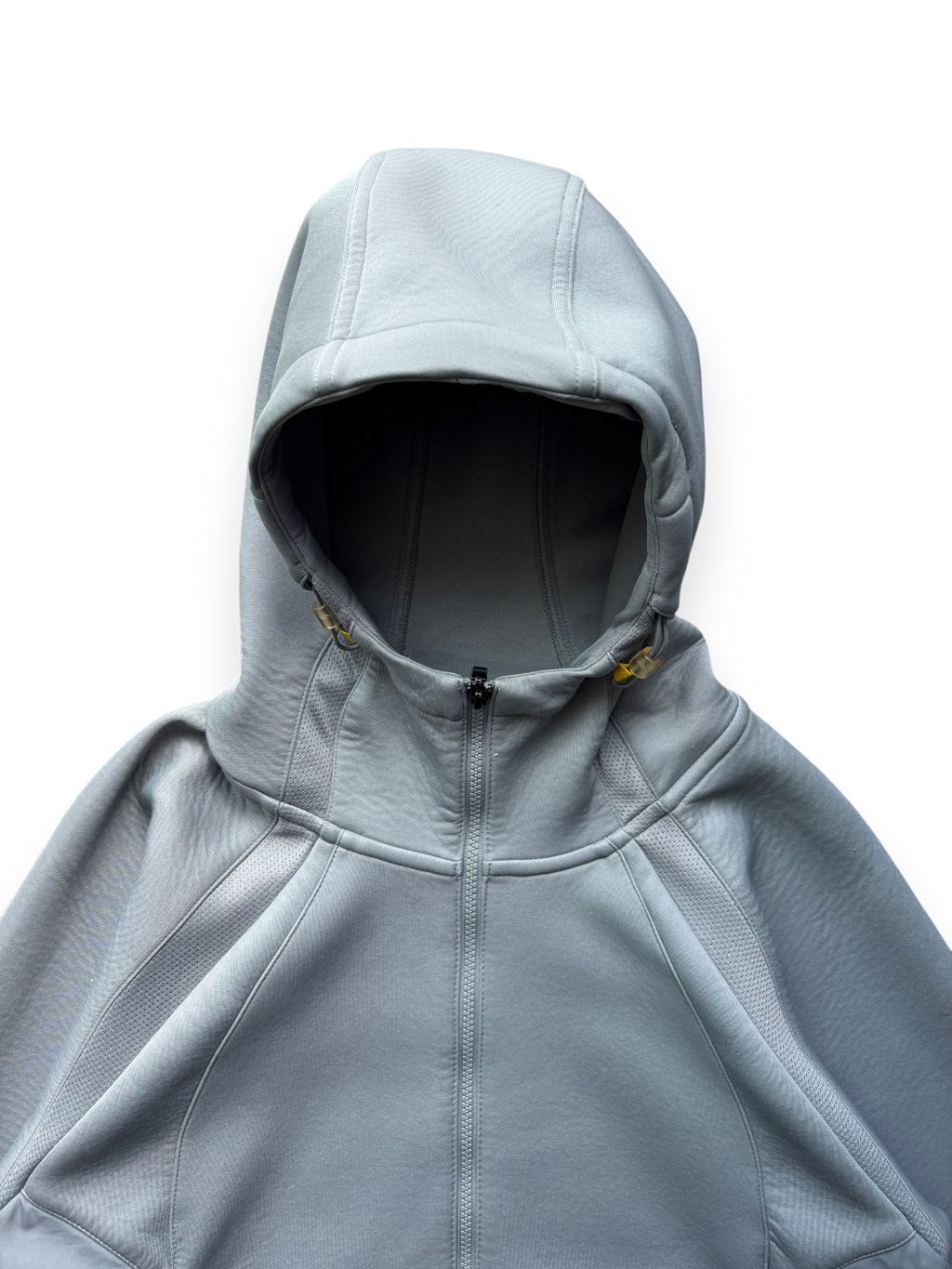 2000s Puma Track Neoprene Baby Blue Jacket (M)