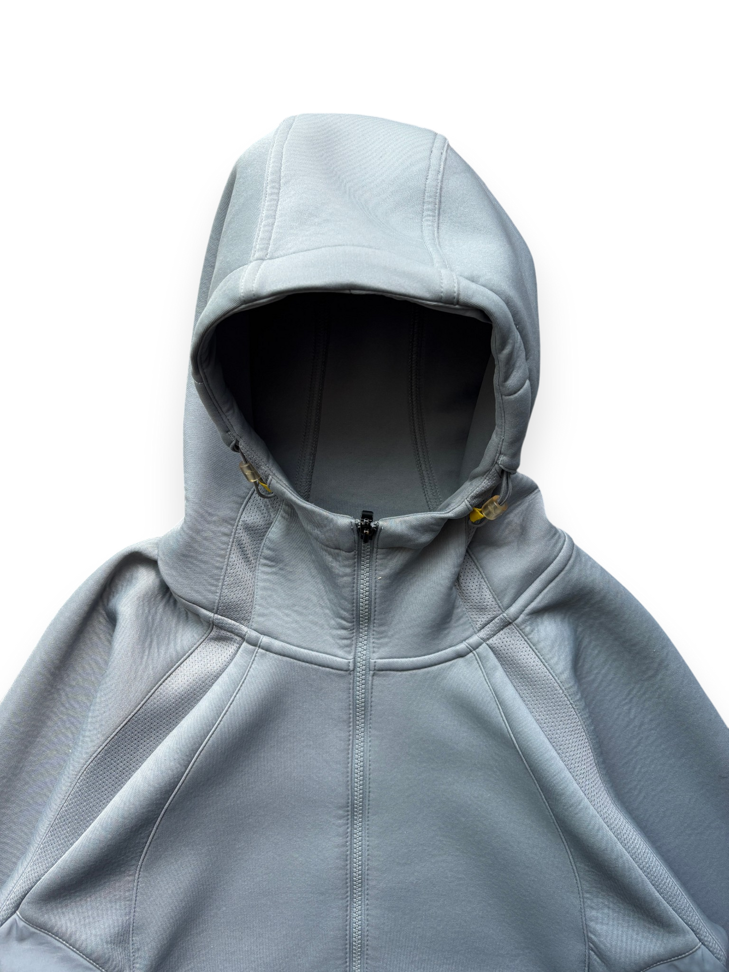 2000s Puma Track Neoprene Baby Blue Jacket (M)