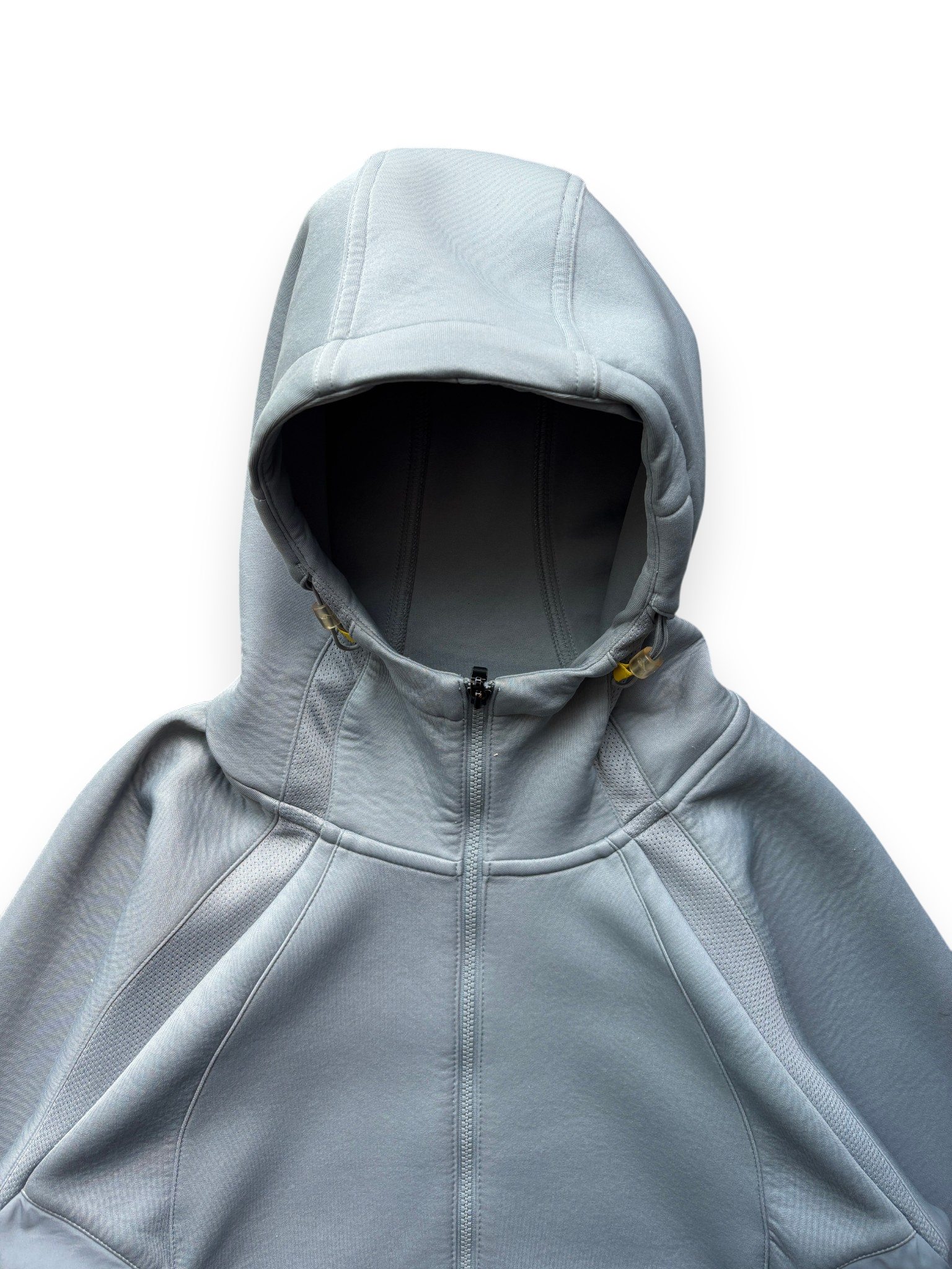 2000s Puma Track Neoprene Baby Blue Jacket (M)