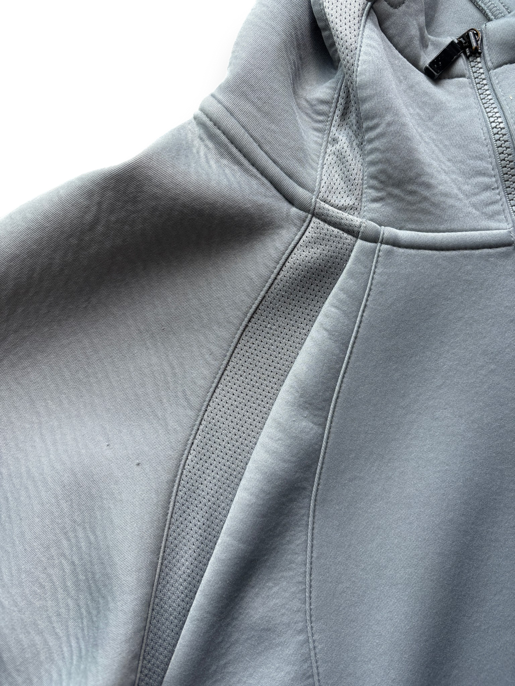 2000s Puma Track Neoprene Baby Blue Jacket (M)