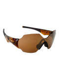 2004 Oakley New Zero L Rootbeer / Gold Iridium Sunglasses
