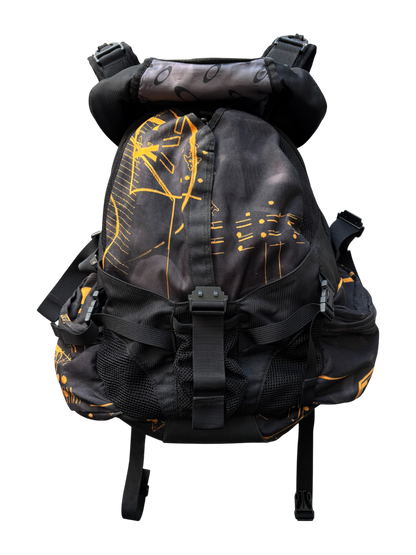 Oakley Icon Backpack 3.0 Graphic Orange / Black Backpack