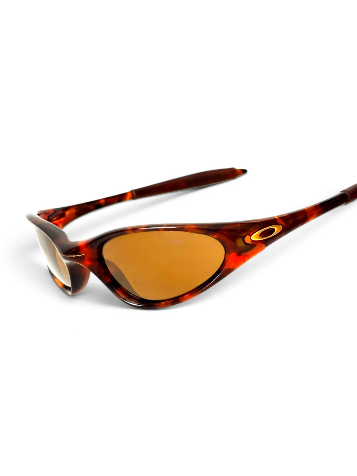 1999 Oakley Minute Gen 2 Tortoise / Gold Iridium Sunglasses