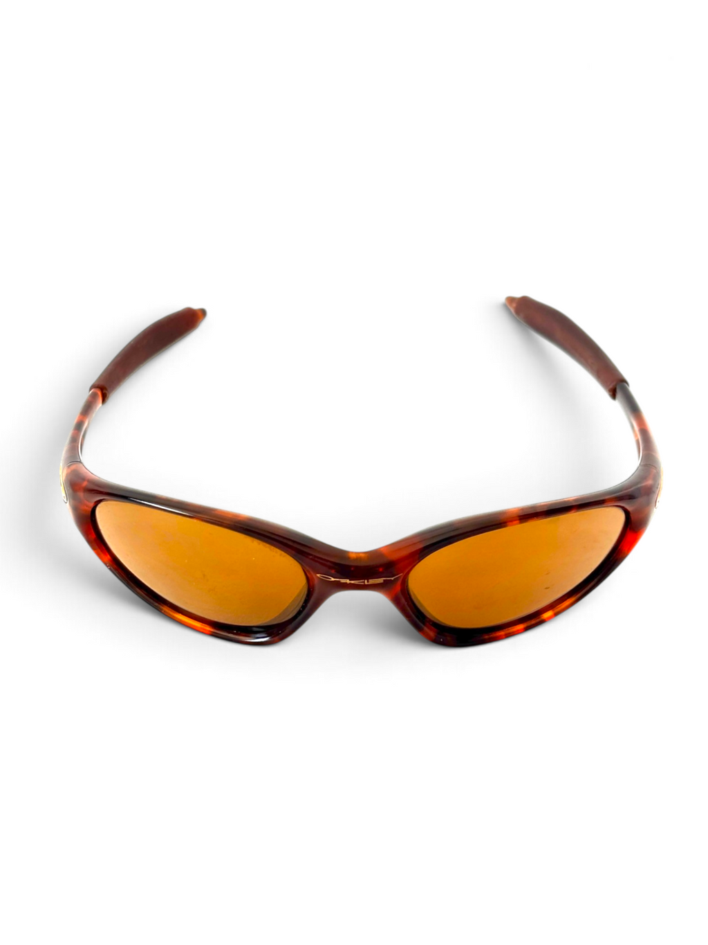 1999 Oakley Minute Gen 2 Tortoise / Gold Iridium Sunglasses
