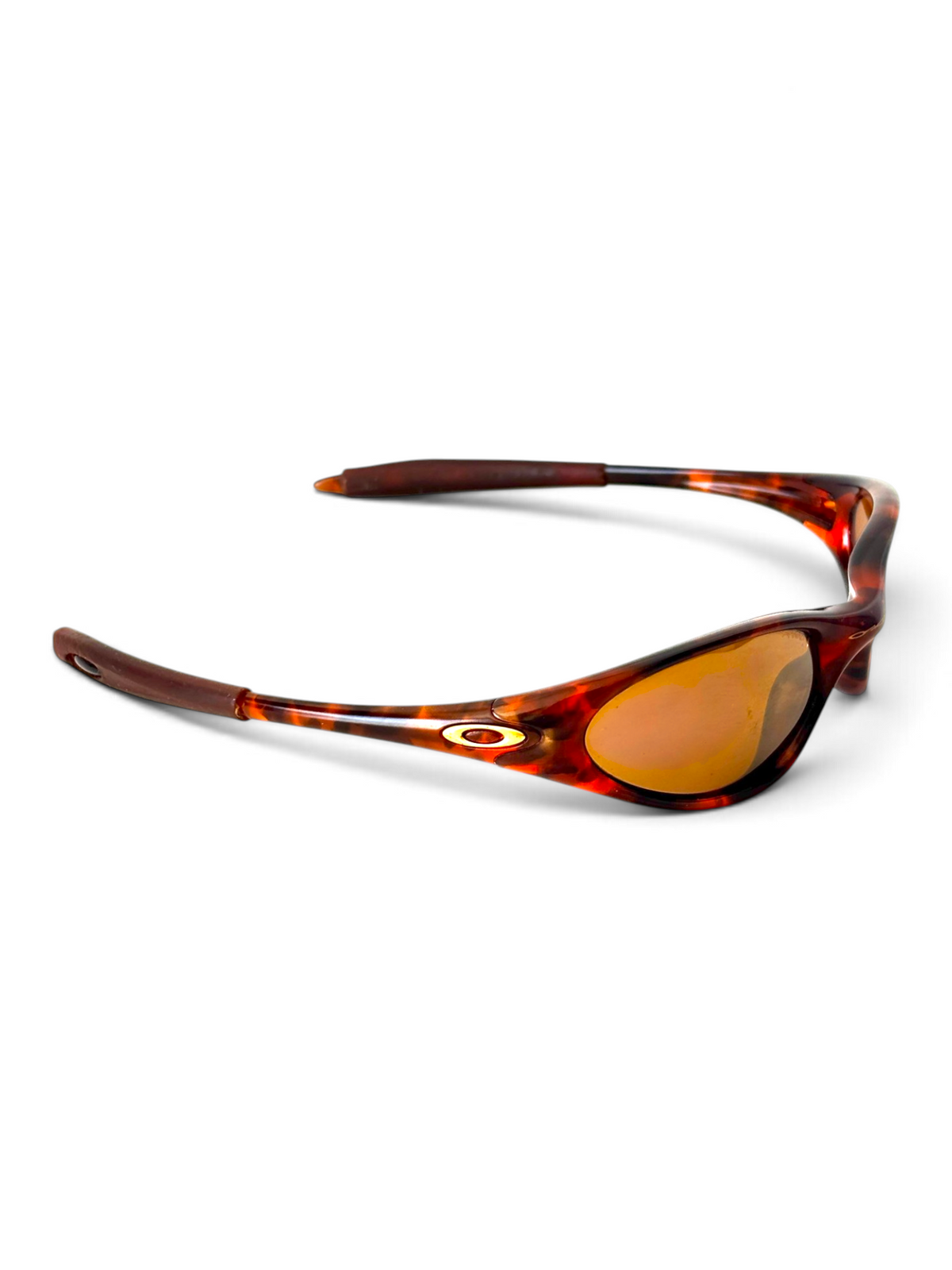 1999 Oakley Minute Gen 2 Tortoise / Gold Iridium Sunglasses