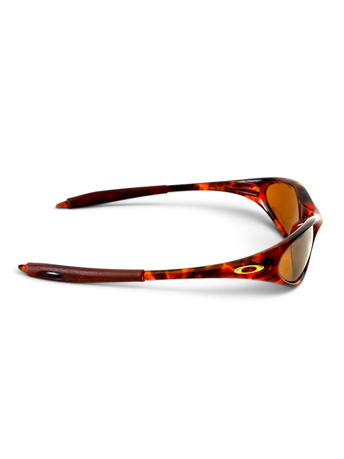 1999 Oakley Minute Gen 2 Tortoise / Gold Iridium Sunglasses