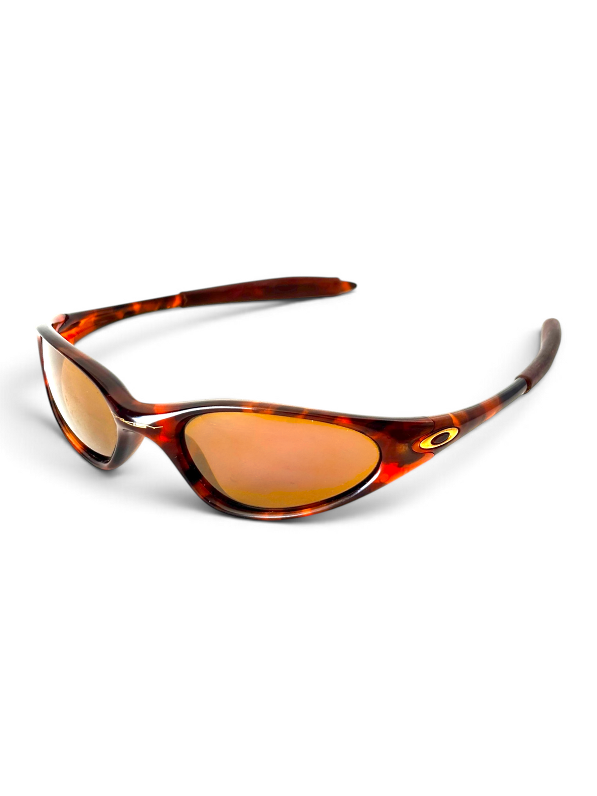 1999 Oakley Minute Gen 2 Tortoise / Gold Iridium Sunglasses