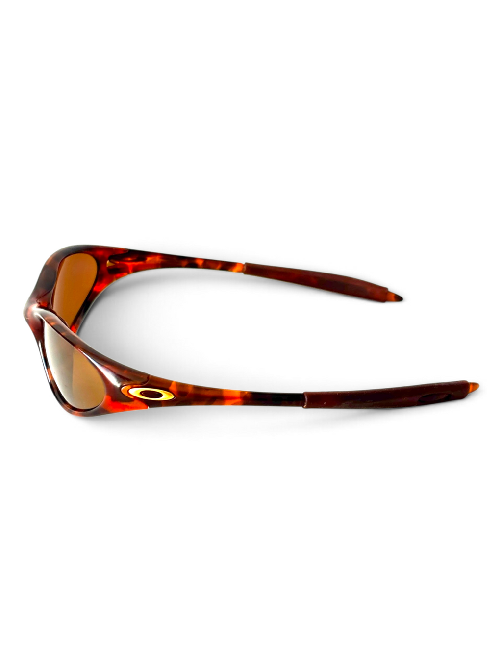 1999 Oakley Minute Gen 2 Tortoise / Gold Iridium Sunglasses