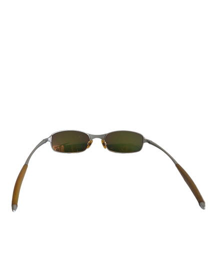 Gafas de sol Oakley square wire silver fire iridium lens