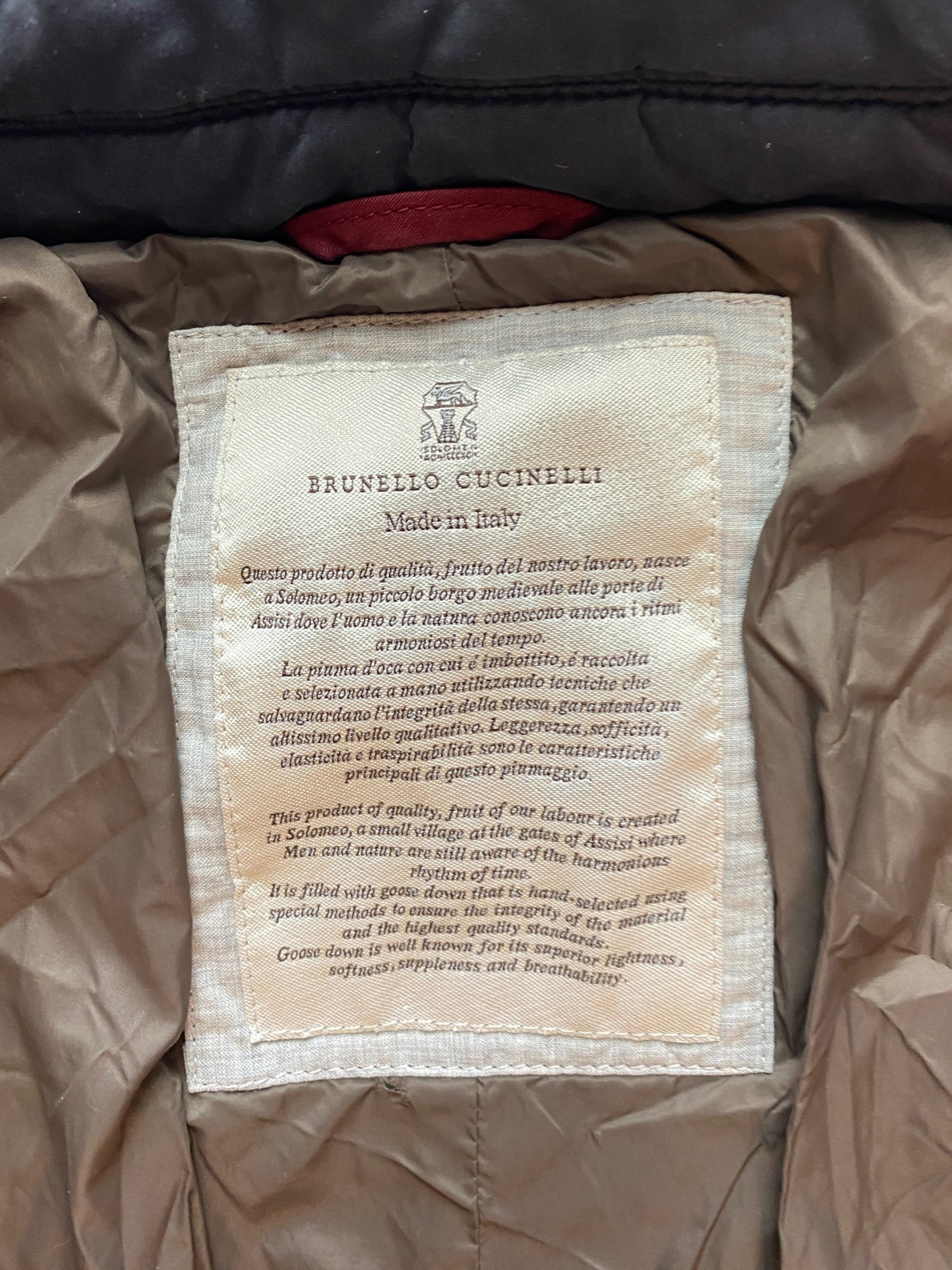 Chaqueta blazer acolchado Brunello Cuccinelli