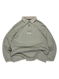 90's Oakley software long sleeve polo - S (M)