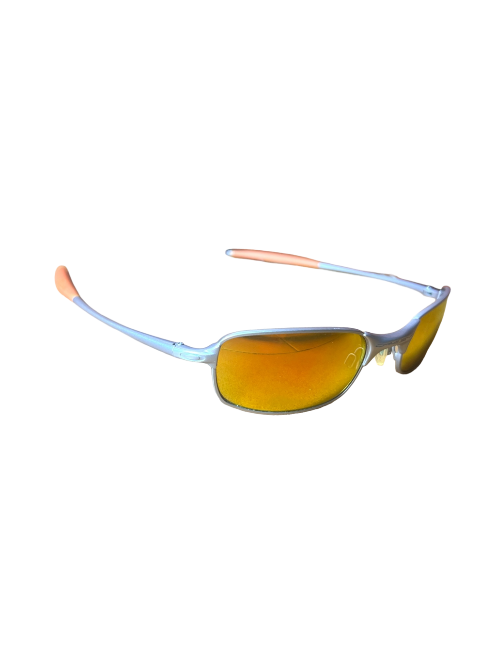 Oakley square wire 2.0 fire iridium lens sunglasses