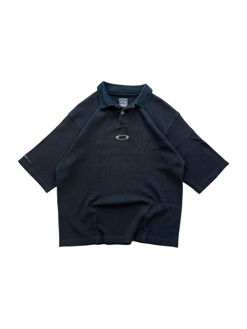 90's Oakley Software Waffle Center Icon Polo
