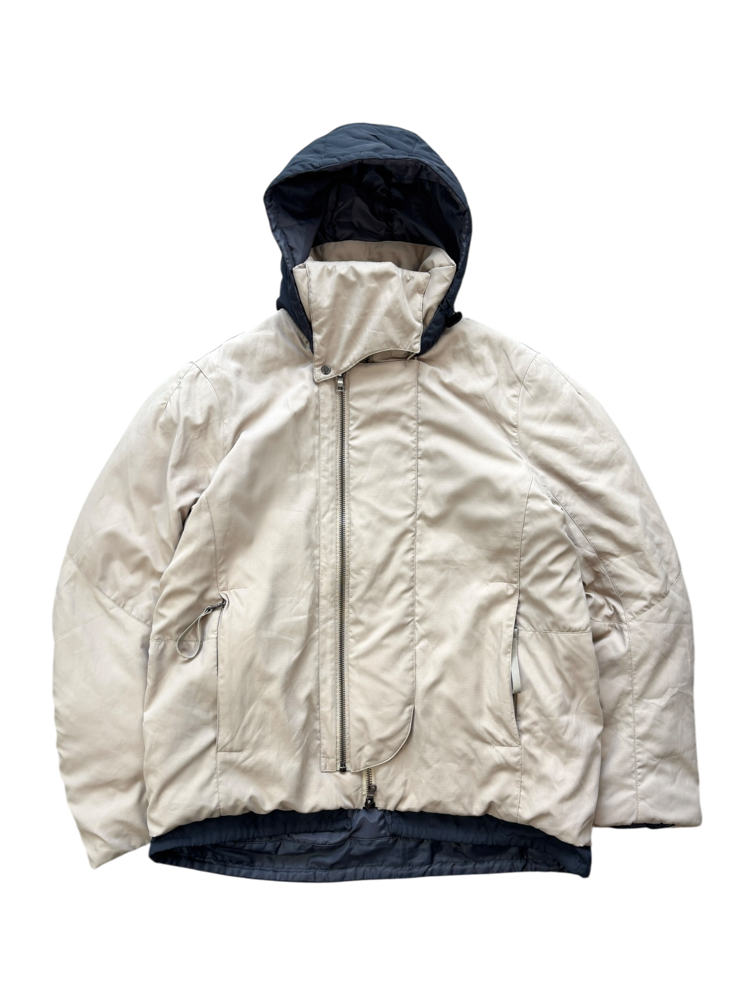 00S PRADA SPORT GORE-TEX PADDED DOUBLE ZIPPER JACKET