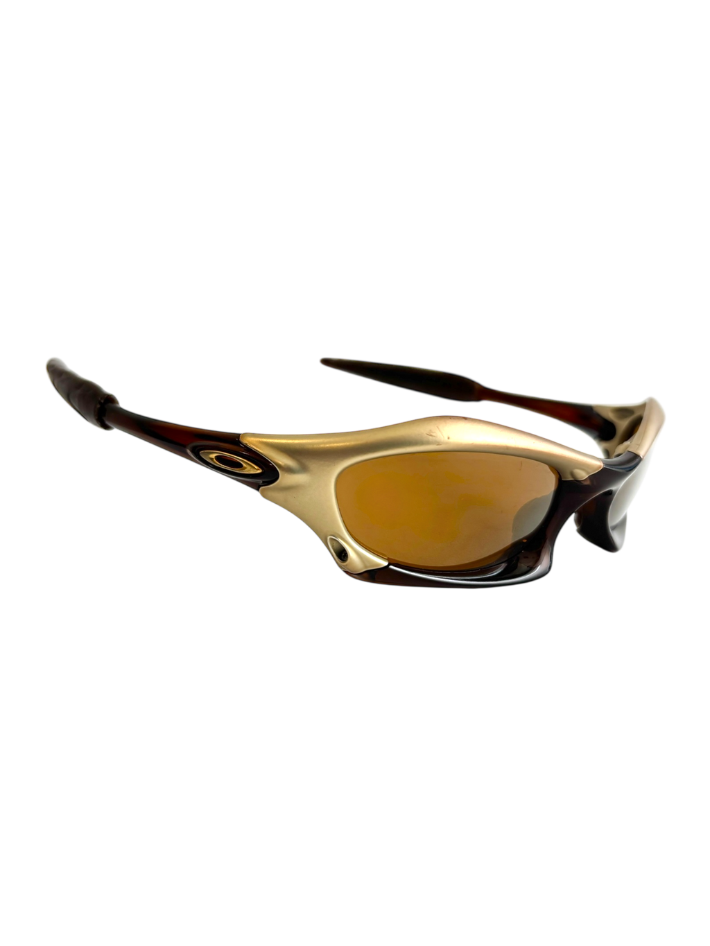 OAKLEY SPLICE PLATINUM - ROOTBEER / GOLD IRIDIUM (2002)