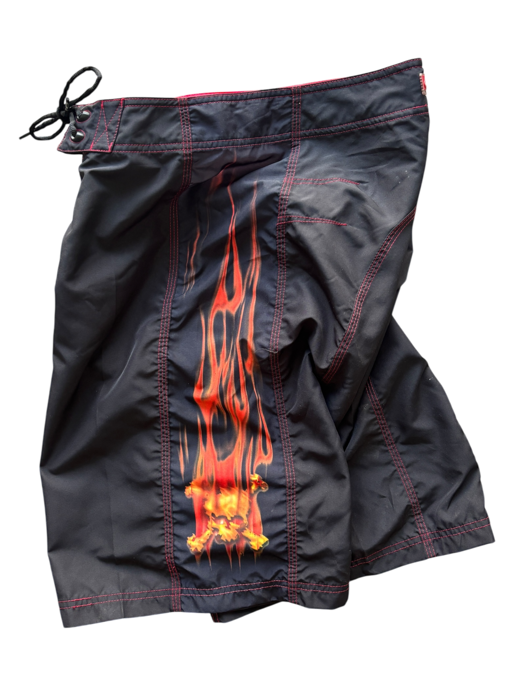 90's OAKLEY SKULL FLAME SHORTS
